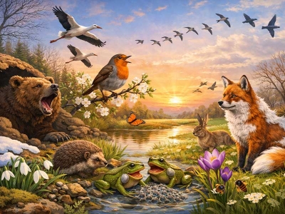 KAKO ŽIVOTINJE ZNAJU DA PROLEĆE DOLAZI?